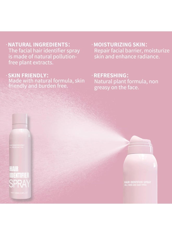 جايسوينغ بخاخ تحديد شعر الوجه بعد الحلاقة - بخاخ لتحديد شعر الوجه، بودرة بخاخ ديرمابلانينج، بخاخ لتحديد شعر الجسم والبشرة، بخاخ بودرة حلاقة الوجه، بخاخ إزالة الشعر - Image 5